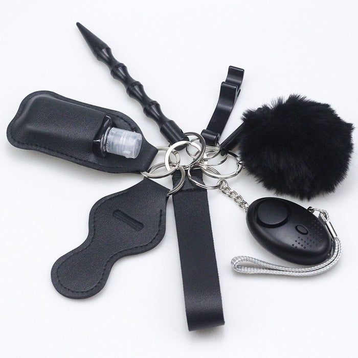 Wholesale Multifunctional Keychain Leather 9-piece Set JDC-KC-TouMS017