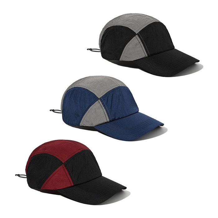 Wholesale Sports Hat Quick drying Duck Tongue Hat Travel Outdoor Breathable Splicing Baseball Hat