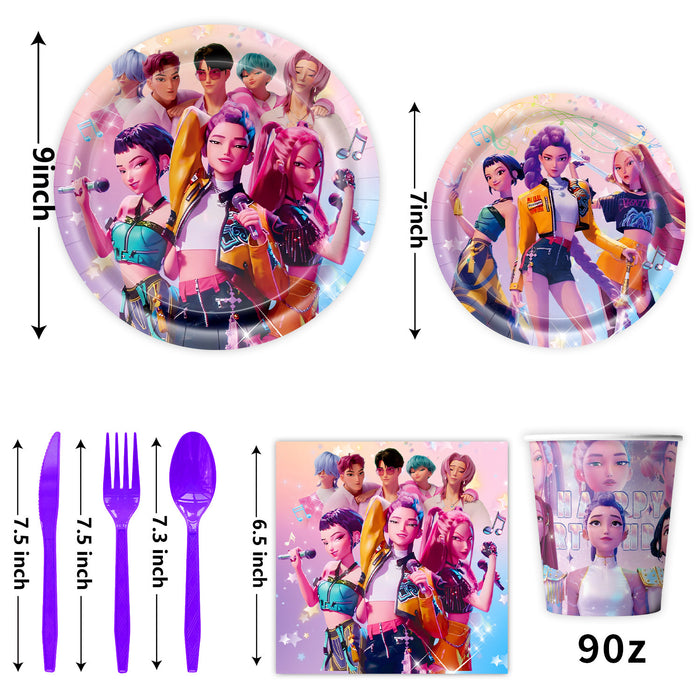 Wholesale KPOP themed party decorations candy boxes,  gift bags,  New Year' s gift decorations,  banners