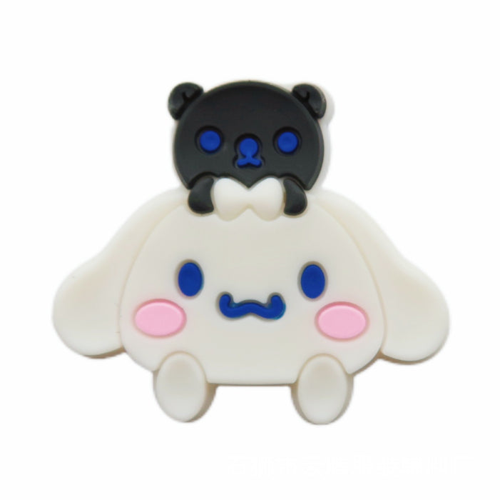 Wholesale 100 Pcs Shoe Flower Shoe Buckle Hole Shoe Accessories PVC Soft Glue Jewelry