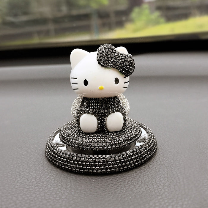 Wholesale Cute cat-shaped solid perfume car accessories