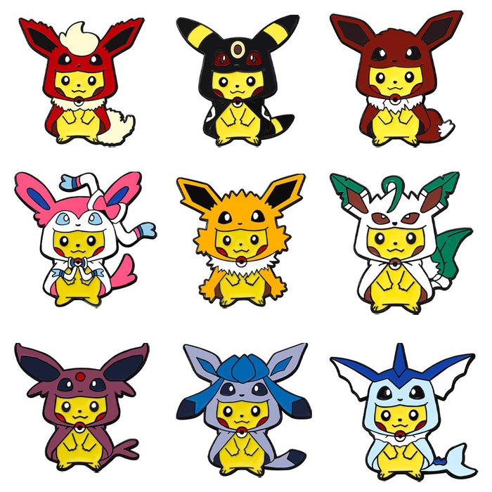 Wholesale Environmentally friendly zinc alloy brooch with oil drop imitation enamel cute schoolbag decoration badge