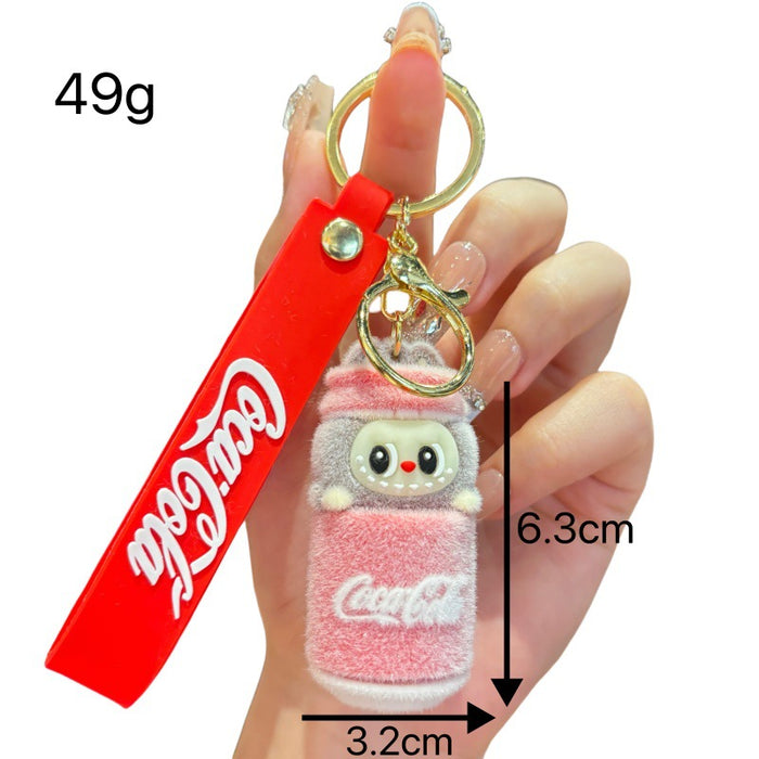 Wholesale Sheep keychain pendant cartoon keychain car keychain bag pendant