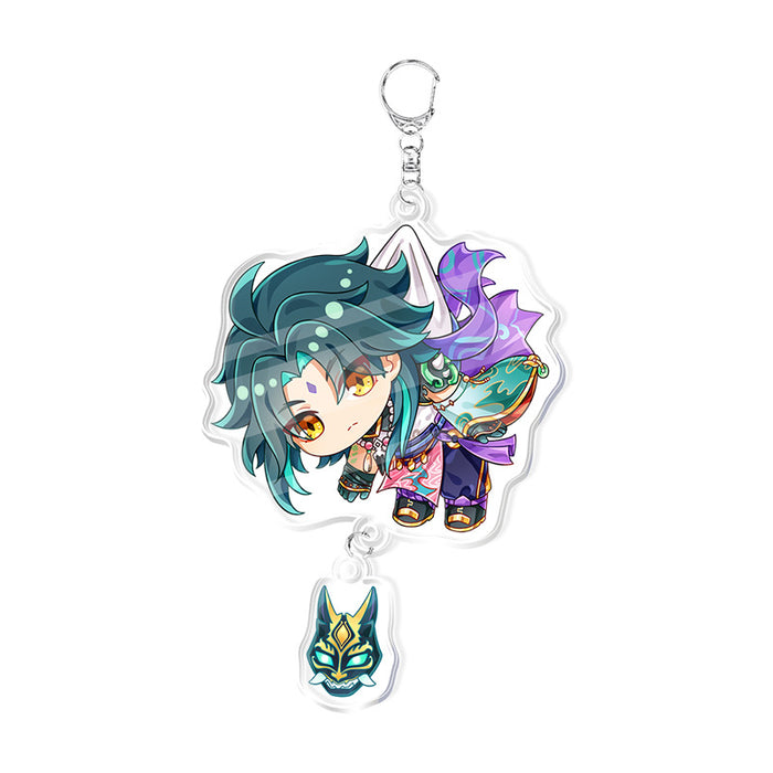 Wholesale Anime peripheral Yuan acrylic keychain accessory