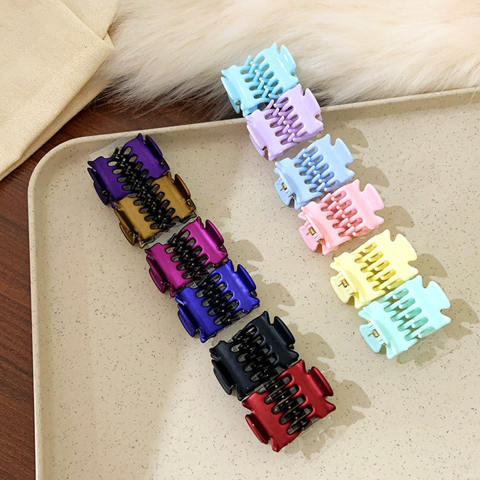 Wholesale Black hair clip with bangs design