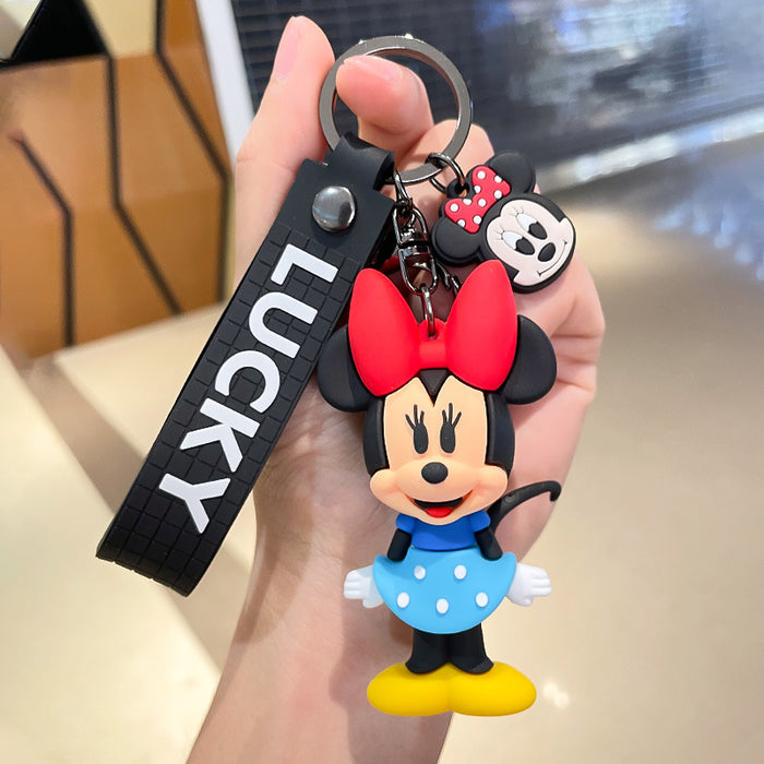 Wholesale Cartoon Silicone Doll Keychain JDC-KC-HaoXi022