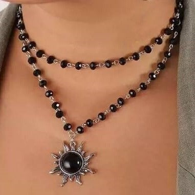 Wholesale Gothic Sun Alloy Necklace JDC-NE-LaiL002