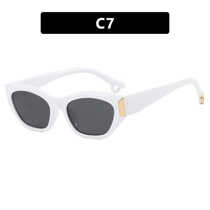 Wholesale Retro Cat Eye Anti-UV PC Sunglasses JDC-SG-PLS116