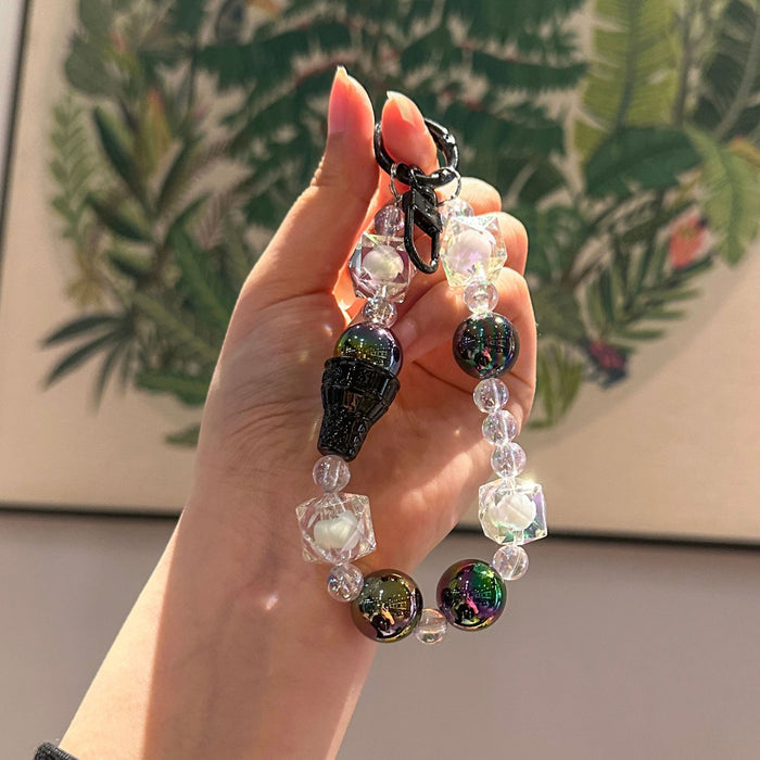 Wholesale DIY Handmade Beaded Car Keychain Pendant Accessories Phone Chain Bag Pendant