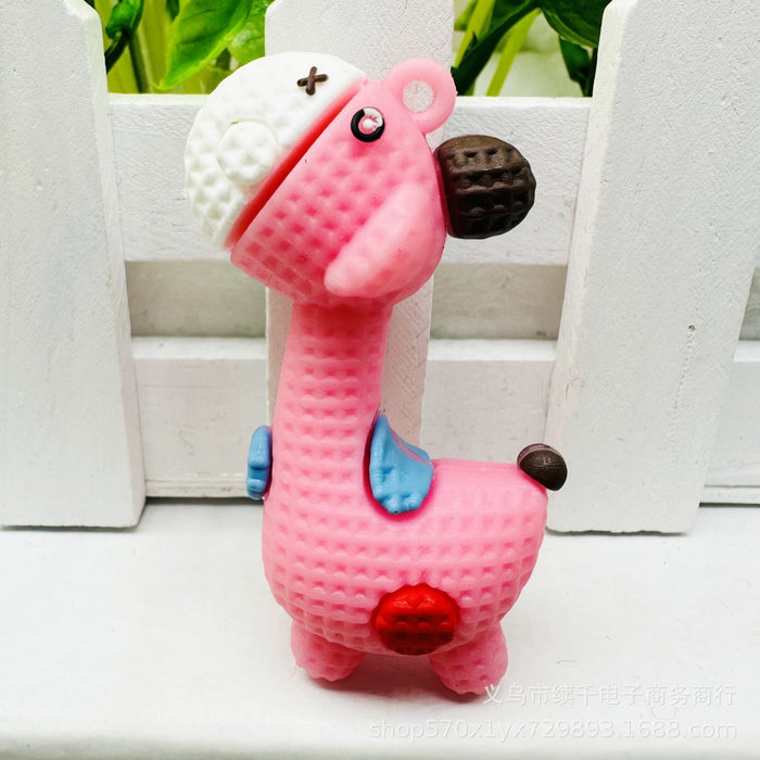 Wholesale Creative keychain pendant handmade DIY soft rubber