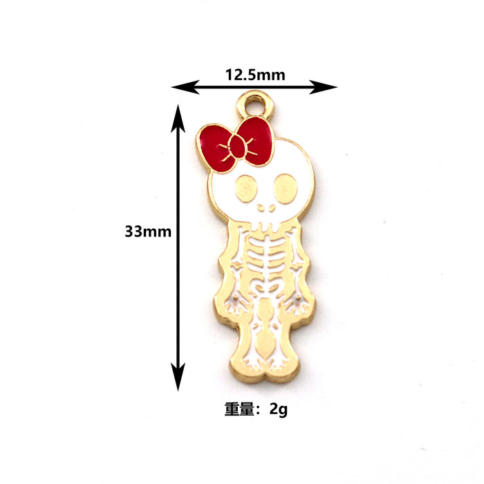 Wholesale 10cs   series diy alloy oil earrings pendant accessories factory direct sales