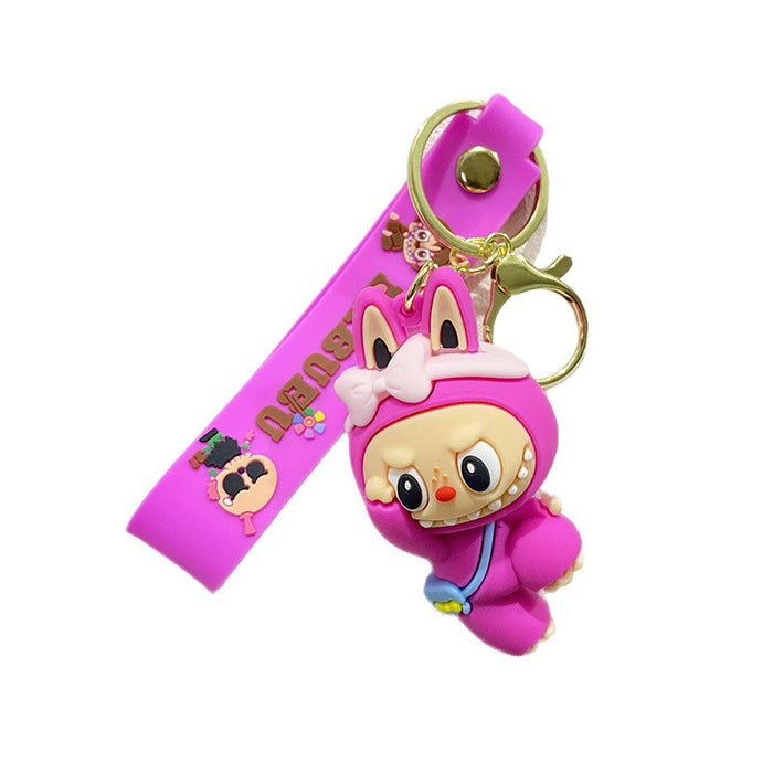 Wholesale Cute PVC 3D Cartoon Pendant Keychains