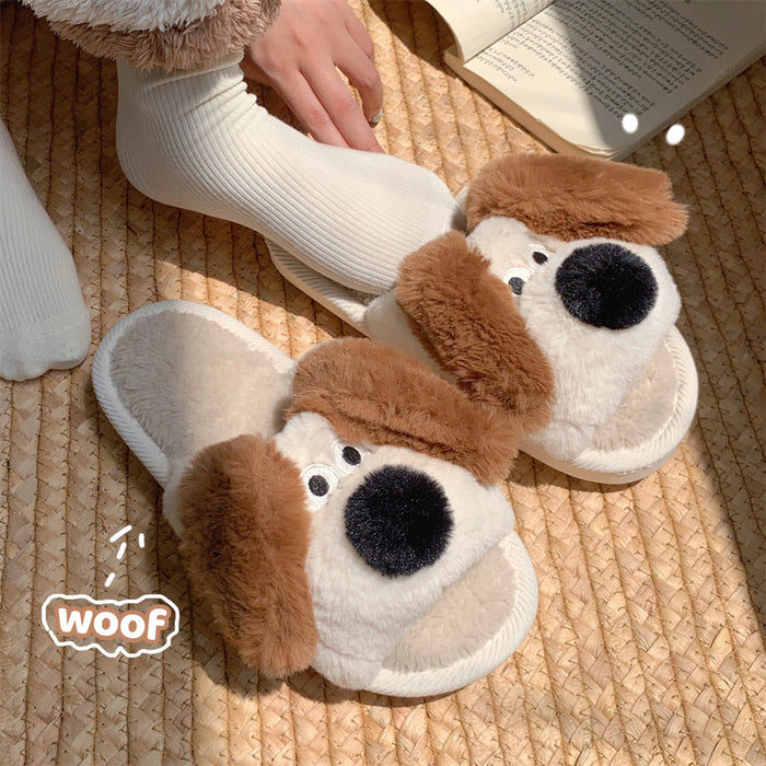 Wholesale Cute Cartoon Soft Bottom Cotton Slippers JDC-SP-RongHe008