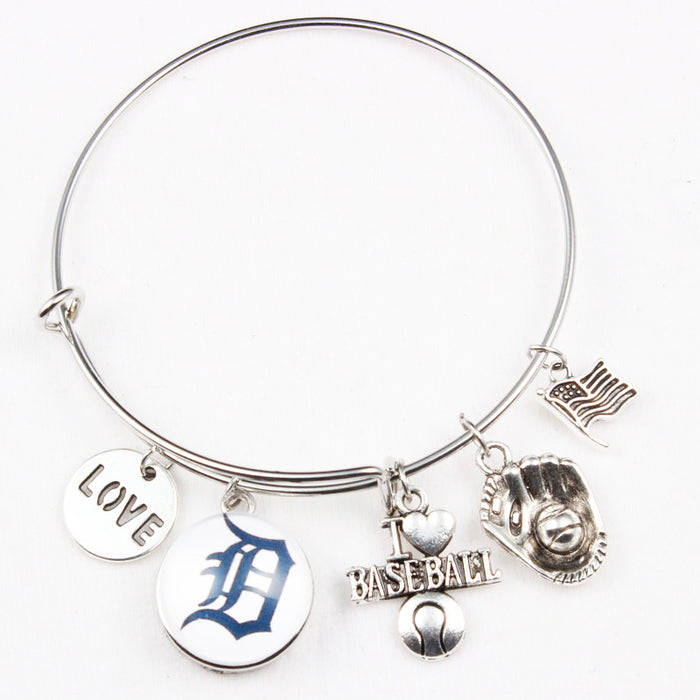 Wholesale Team bracelet alloy baseball glove small pendant bracelet