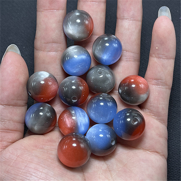 Wholesale 200pcs 16MM Cat Eye Resin Beads JDC-BDS-Xiaox003