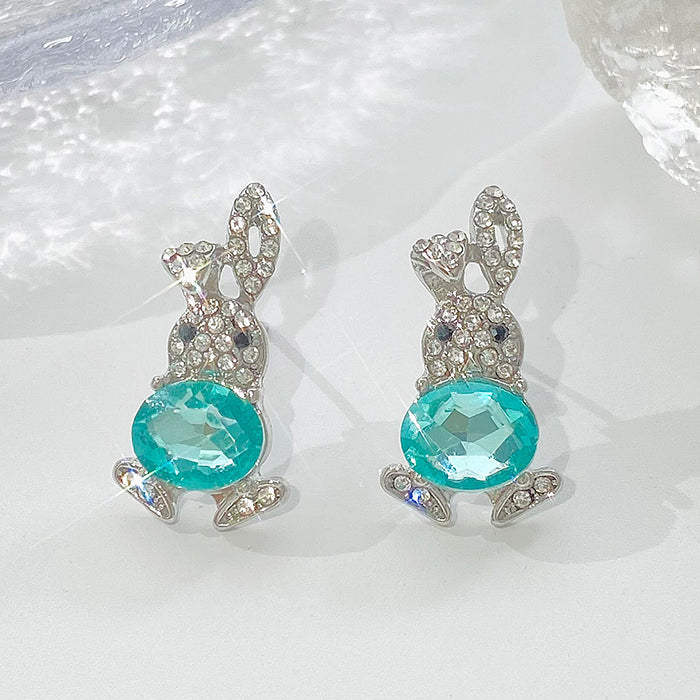 Wholesale Diamond studded earrings, versatile and cute earrings and accessories