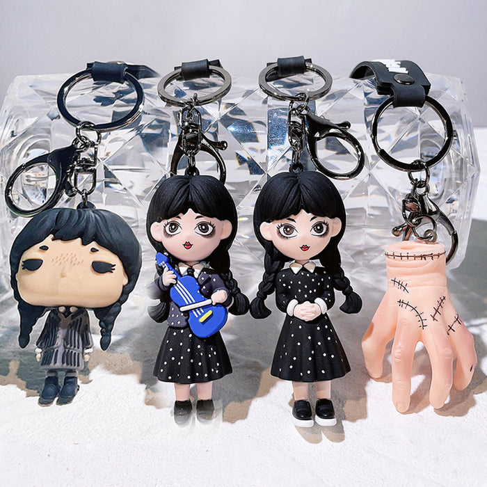 Wholesale 3D doll cartoon keychain