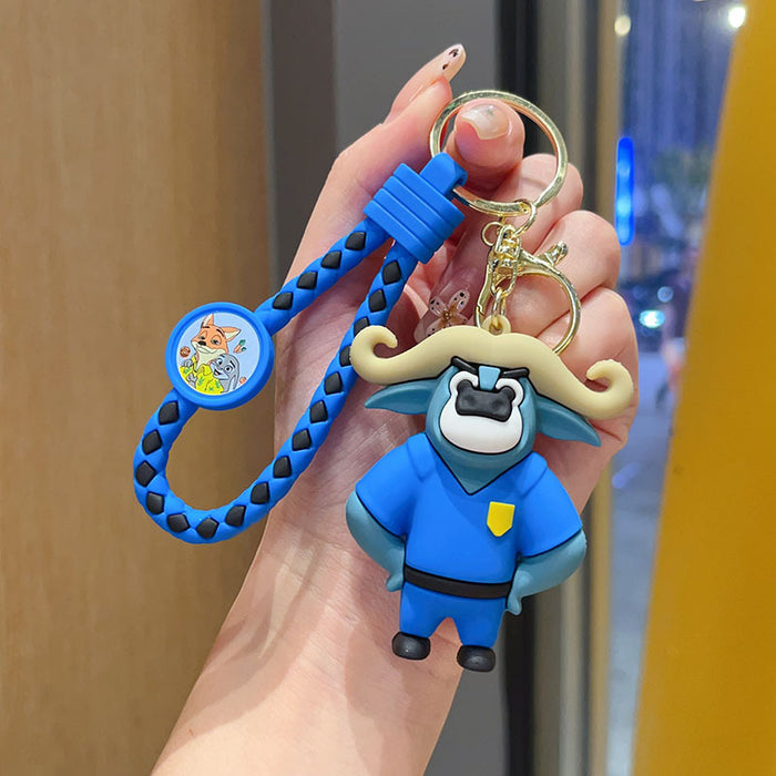 Wholesale Cartoon  Doll School Bag Pendant Car Key Chain