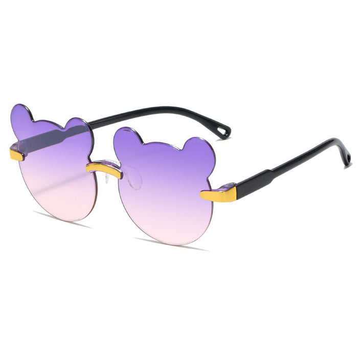 Wholesale Children's glasses, sunglasses with UV protection, fashionable and cute sunglasses design for taking photos