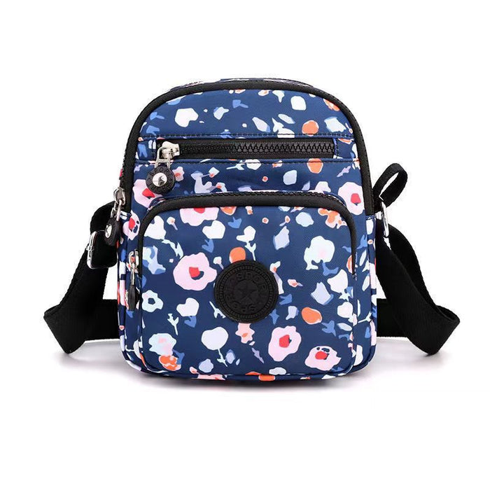 Wholesale Women' s canvas bag portable ladies messenger bag Oxford cloth casual shoulder bag vertical small bag