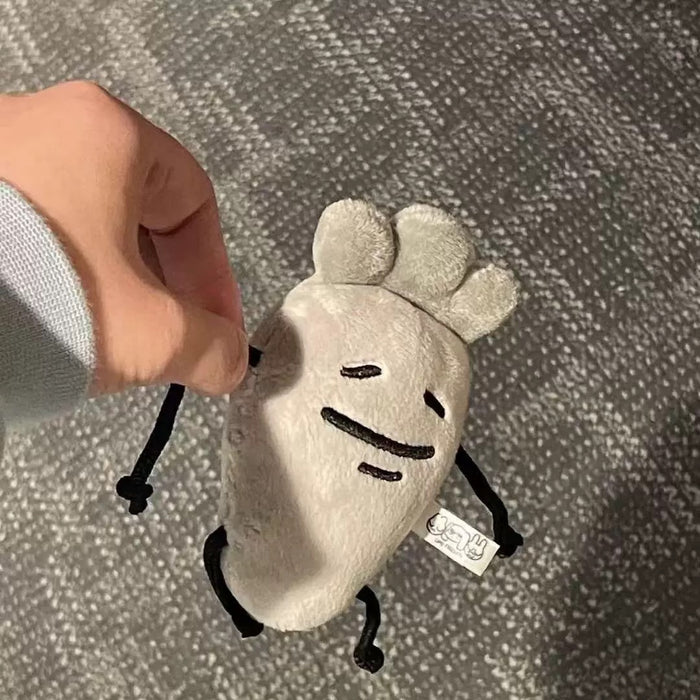 Wholesale Plush Carrot Pendant Worker Bag Pendant Funny Radish Doll Doll Key Chain