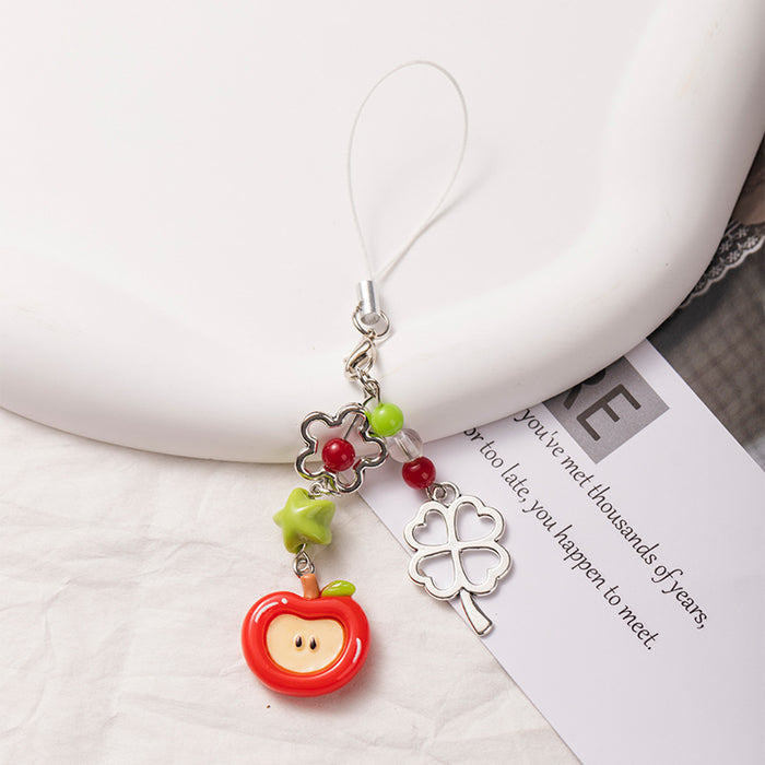 Wholesale Beaded Phone Strap Pendant Camera Strap Bag Pendant Ins Style Keychain