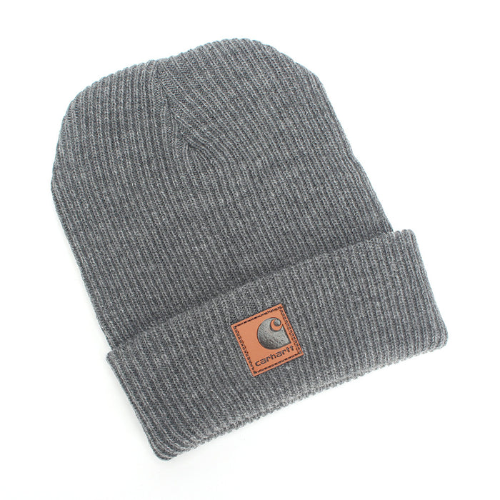Wholesale Solid color warm woolen hat