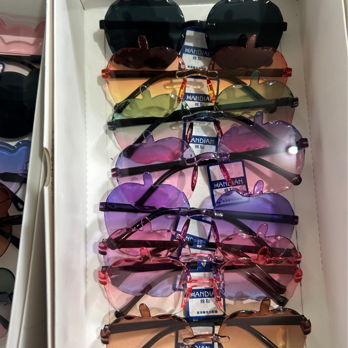 Wholesale Children's Baby Sunglasses Gradient Bear UV Sunshade Glasses Cartoon Sunglasses Glasses