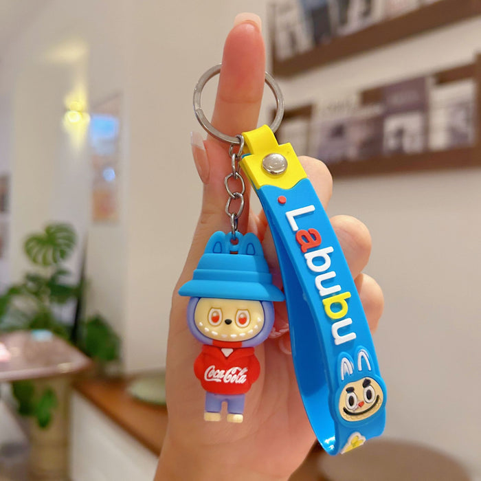 Wholesale Plush Keychain doll student backpack pendant couple