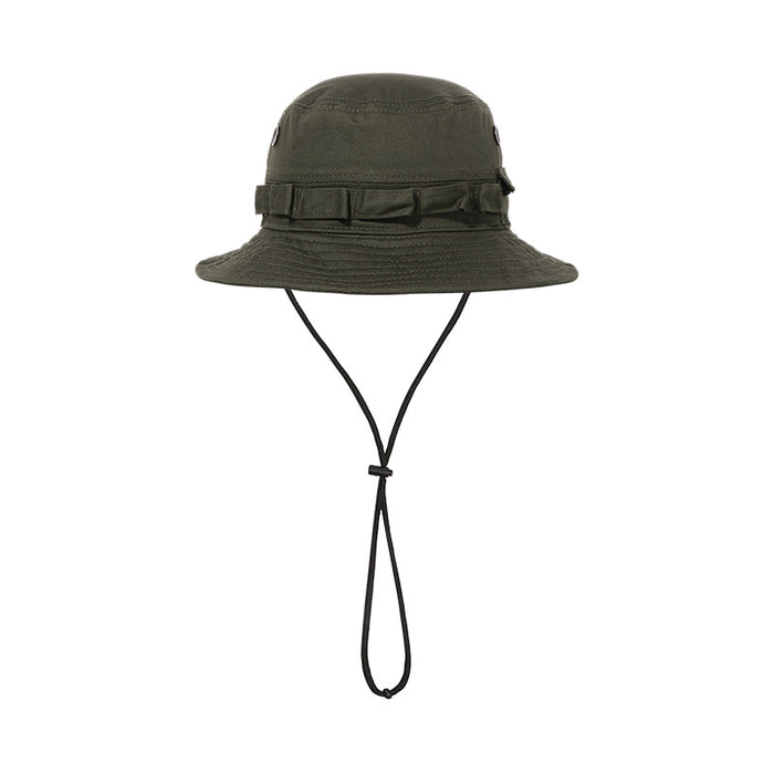 Wholesale Outdoor fishing sun hat, breathable fisherman hat, folding basin hat, drawstring hat