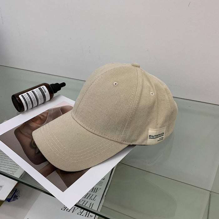 Wholesale New retro patchwork baseball cap versatile spring and summer sun hat soft top duckbill cap for men