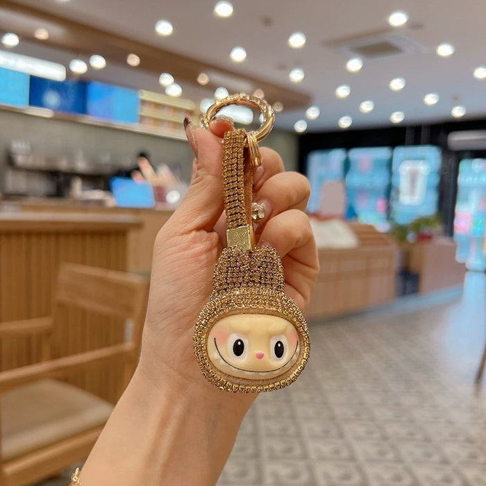 Wholesale Cute Big Head Keychain Cartoon Car Keychain Bag Pendant
