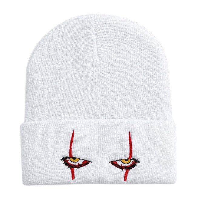 Wholesale Eye Embroidery Knitted Beanie JDC-FH-Shengn014