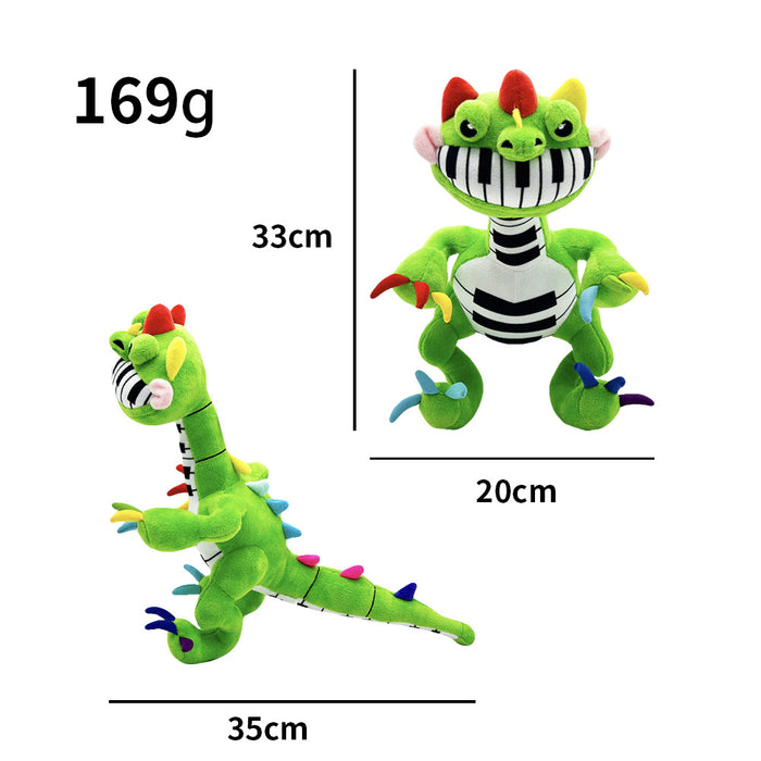 Wholesale Plush Piano Dragon Plush Toy Doll Game Plush Doll