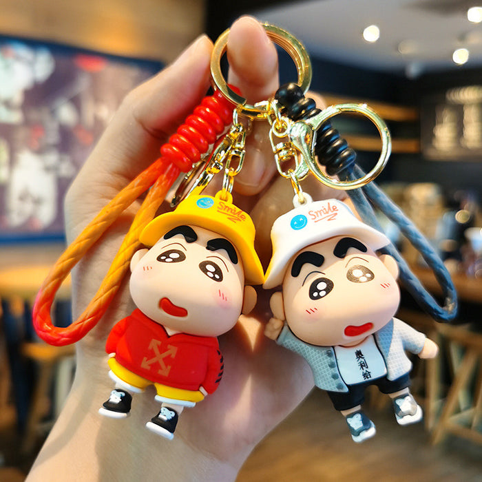 Wholesale Cute Cartoon Keychain Red Braided Style for Bag and Car Key Accessory Gift