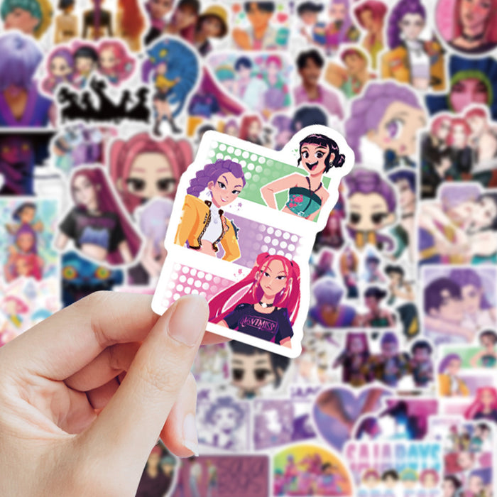 Wholesale Roll stickers sealing stickers Polaroid DIY material water bottle stickers