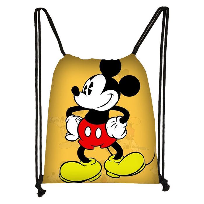 Wholesale Outdoor Portable Cute Cartoon Printed Drawstring Bag JDC-BP-Changs005