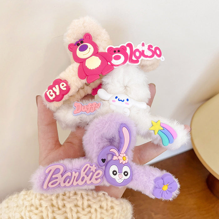 Wholesale Cartoon Resin Plush Hair Clip JDC-HC-QiY008