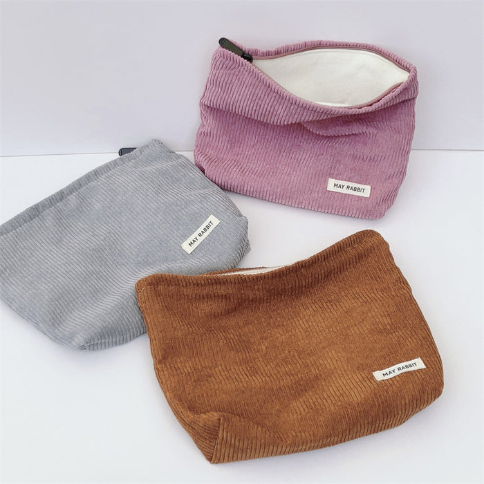 Wholesale Corduroy Makeup Bag Mobile Handbag