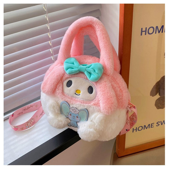 Wholesale Cartoon Plush All-match Shoulder Bags