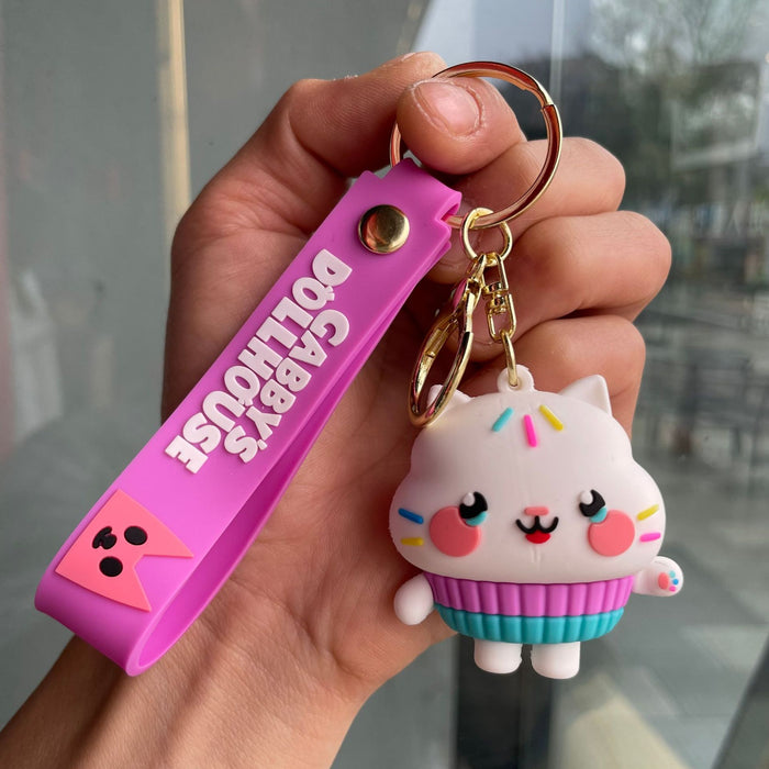 Wholesale House keychain cartoon figurine backpack pendant decoration small gift wholesale