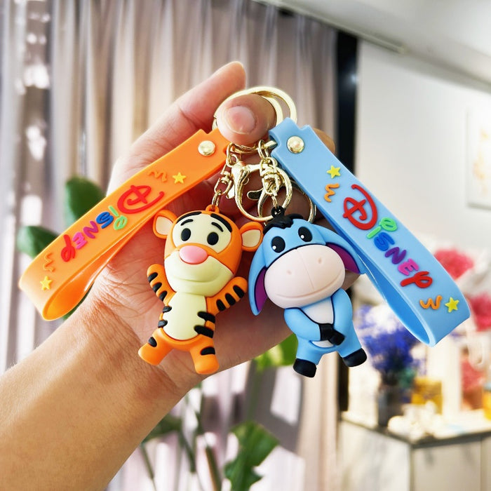Wholesale PVC Cartoon Doll Keychain JDC-KC-WuYi028