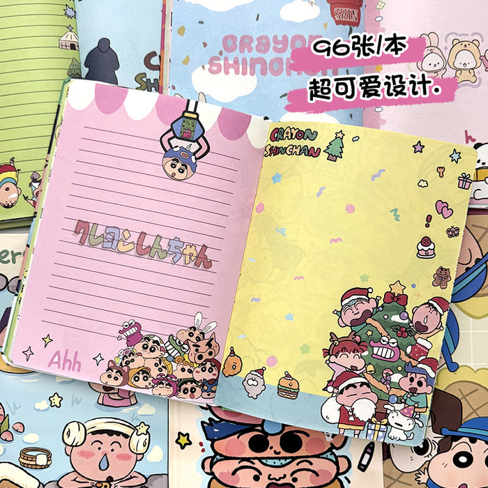Wholesale 5pcs Cartoon Hand Ledger Cute Animation Journal Color Page Notepad