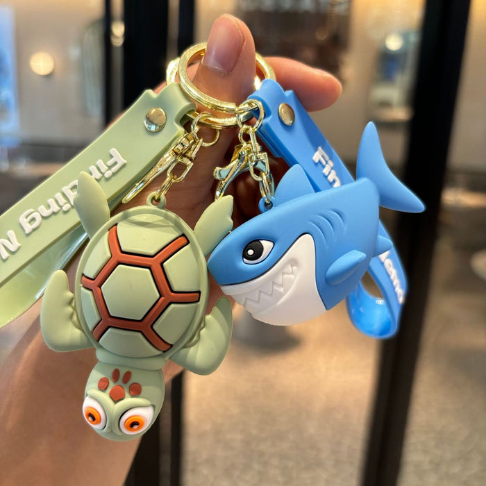 Wholesale Cartoon Cute Sea Animal KeyChain