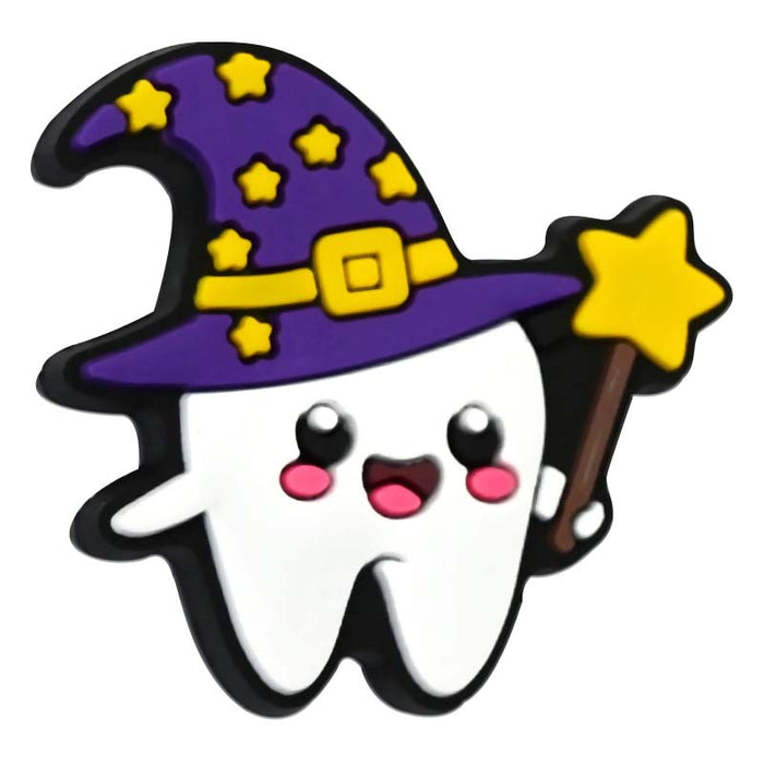 Wholesale  Tooth Beads Pvc Soft Glue Loose Beads DIY Beaded Pen Key Chain Mobile Phone Chain Cartoon Beads