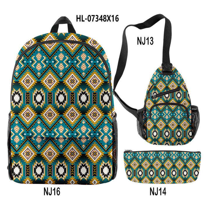 Wholesale Aztec Backpack Set JDC-BP-JieNi001