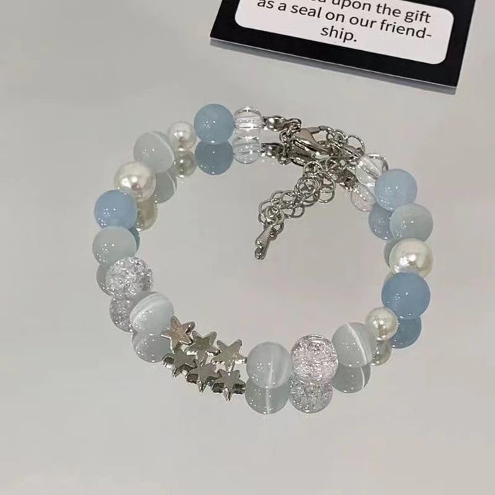 Wholesale Beaded bracelet new niche high-end running loop bracelet