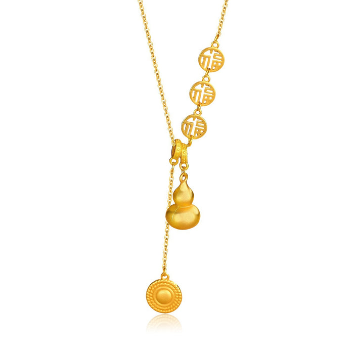 Wholesale Pendant necklace, women's tassel, retro and versatile, fashionable temperament, collarbone chain