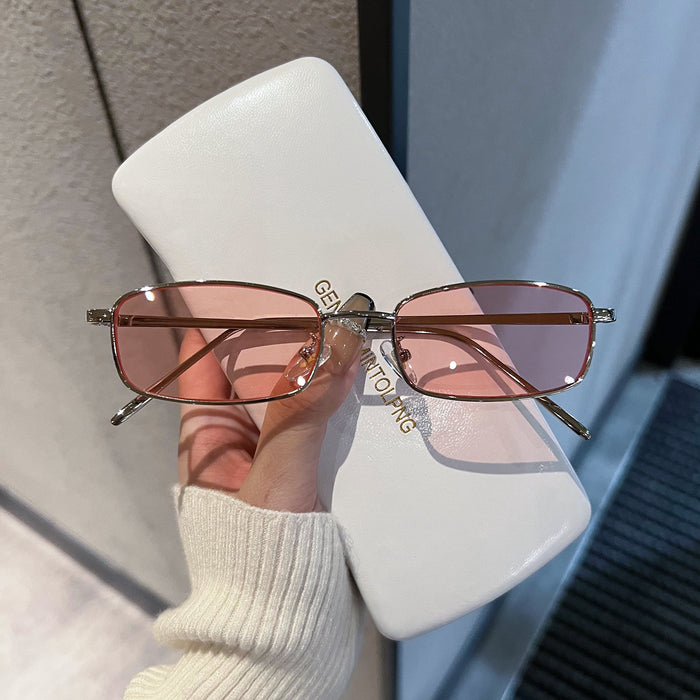 Wholesale Retro sunglasses, trendy polarized sunglasses, driving personality, small frame square glasses