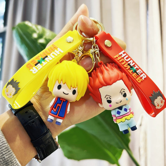 Wholesale PVC Cartoon Doll Keychain JDC-KC-WuYi043